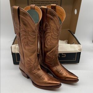 Tecovas Annie Boots in Copper